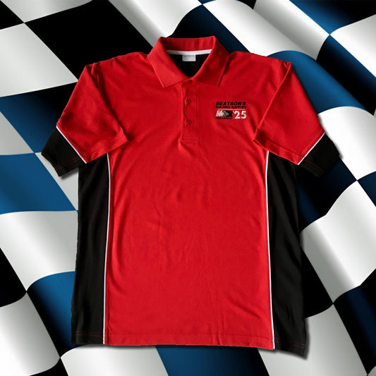 Mull Rally 2025 - Red/Black Sports Polo Shirt