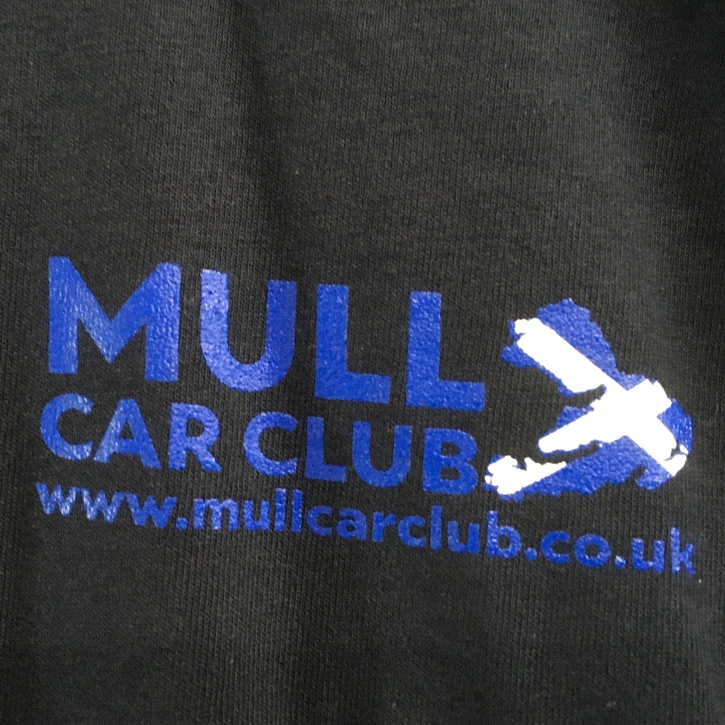 Mull Car Club - Men’s Navy Printed Tee