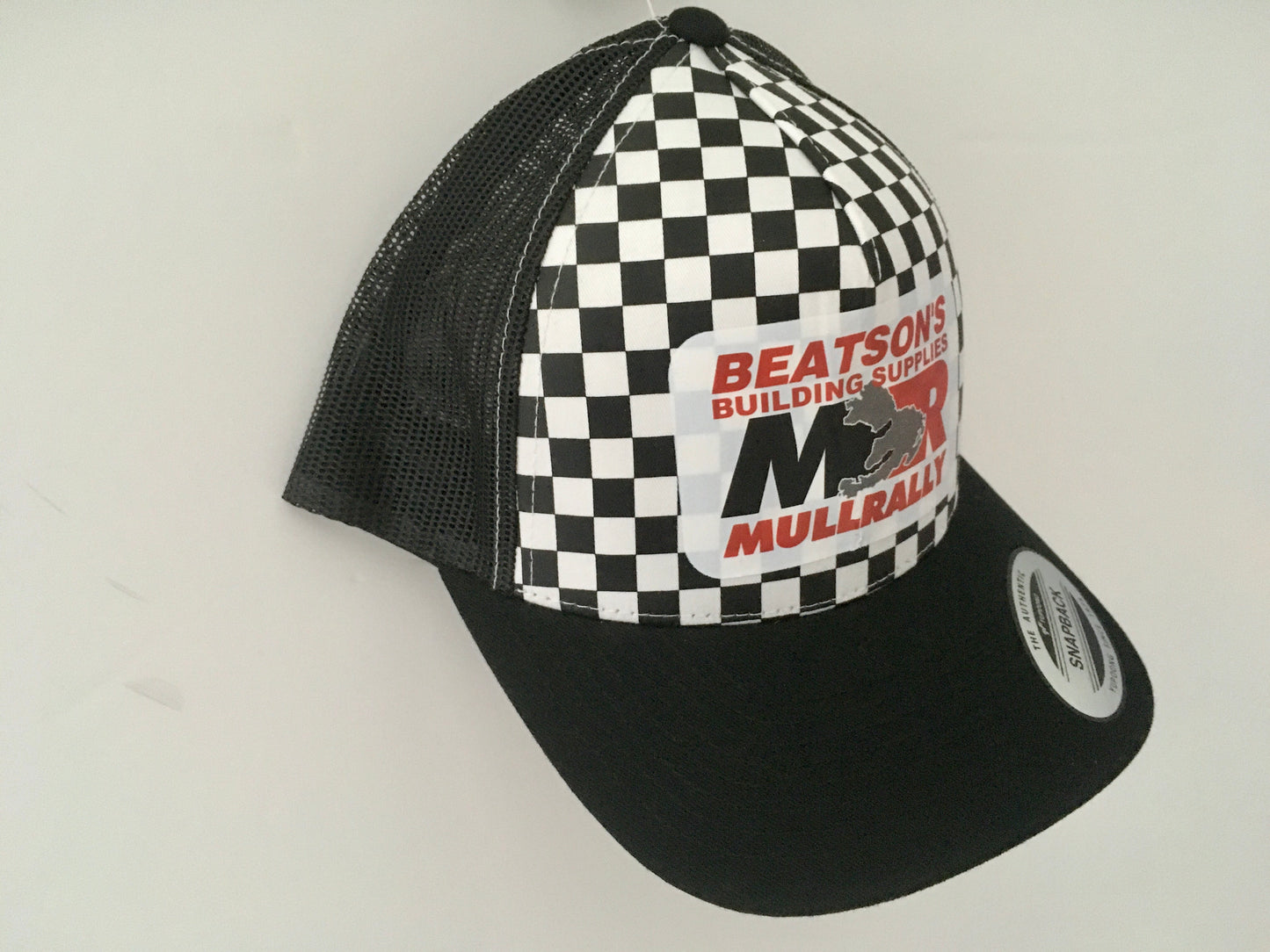 Mull Rally - Chequered Yupoong SnapBack