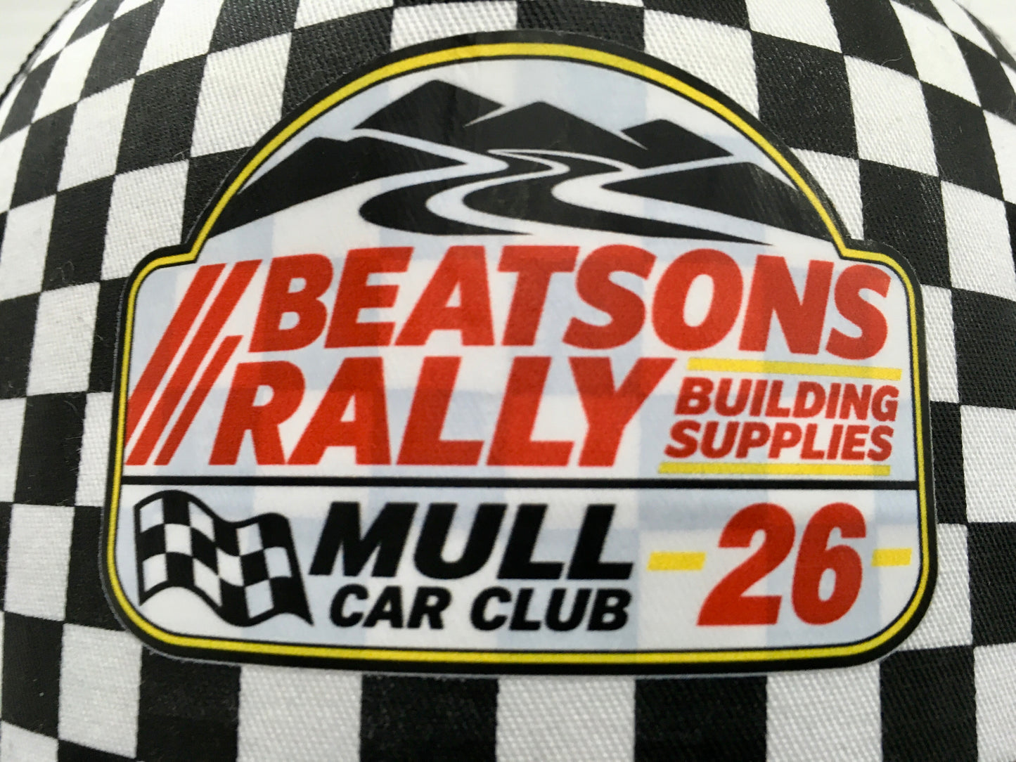Mull Car Club 26 - Chequered Yupoong SnapBack