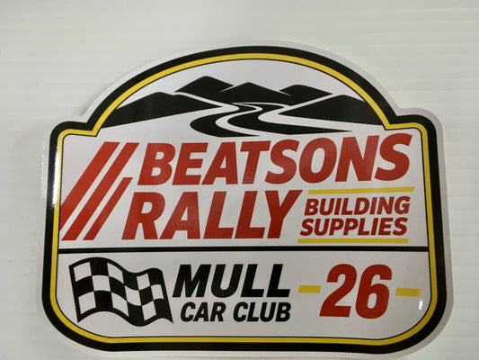 Mull Car Club 26 - Sticker