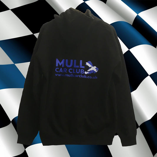 Mull Car Club - Printed - Black Hoodie