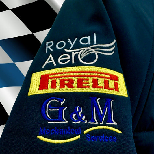 Scottish Rally Championship - Softshell Jacket with multi embroidery
