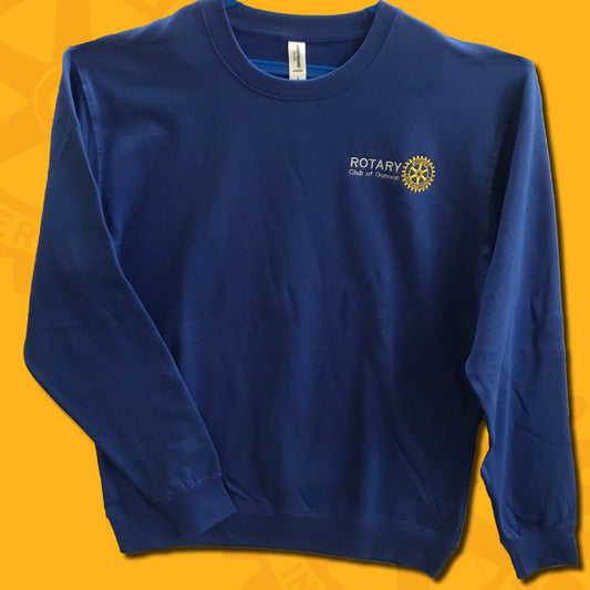 Rotary Club of Dunoon - Royal Blue Sweatshirt