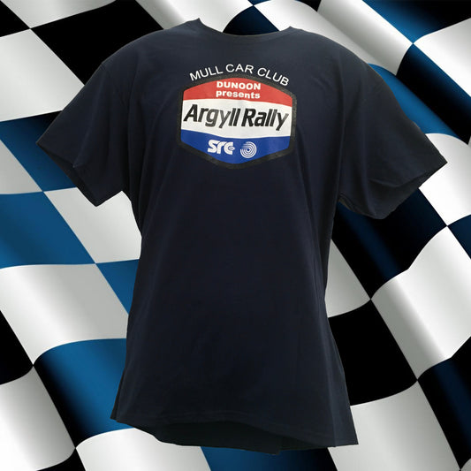 Argyll Rally - Navy Printed Tee