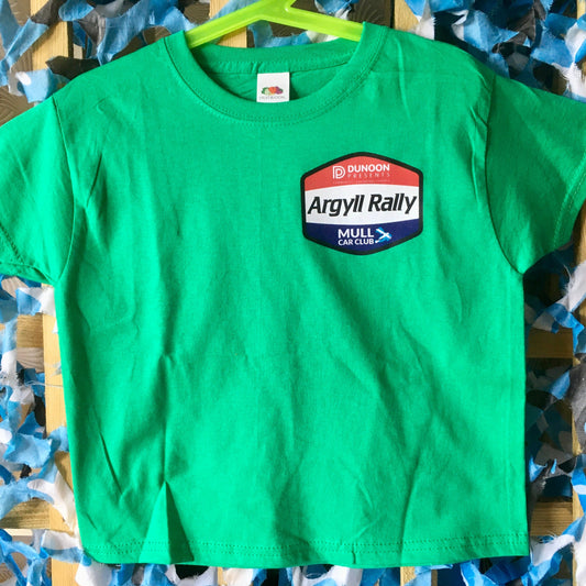 Argyll Rally - Kids Green Tee