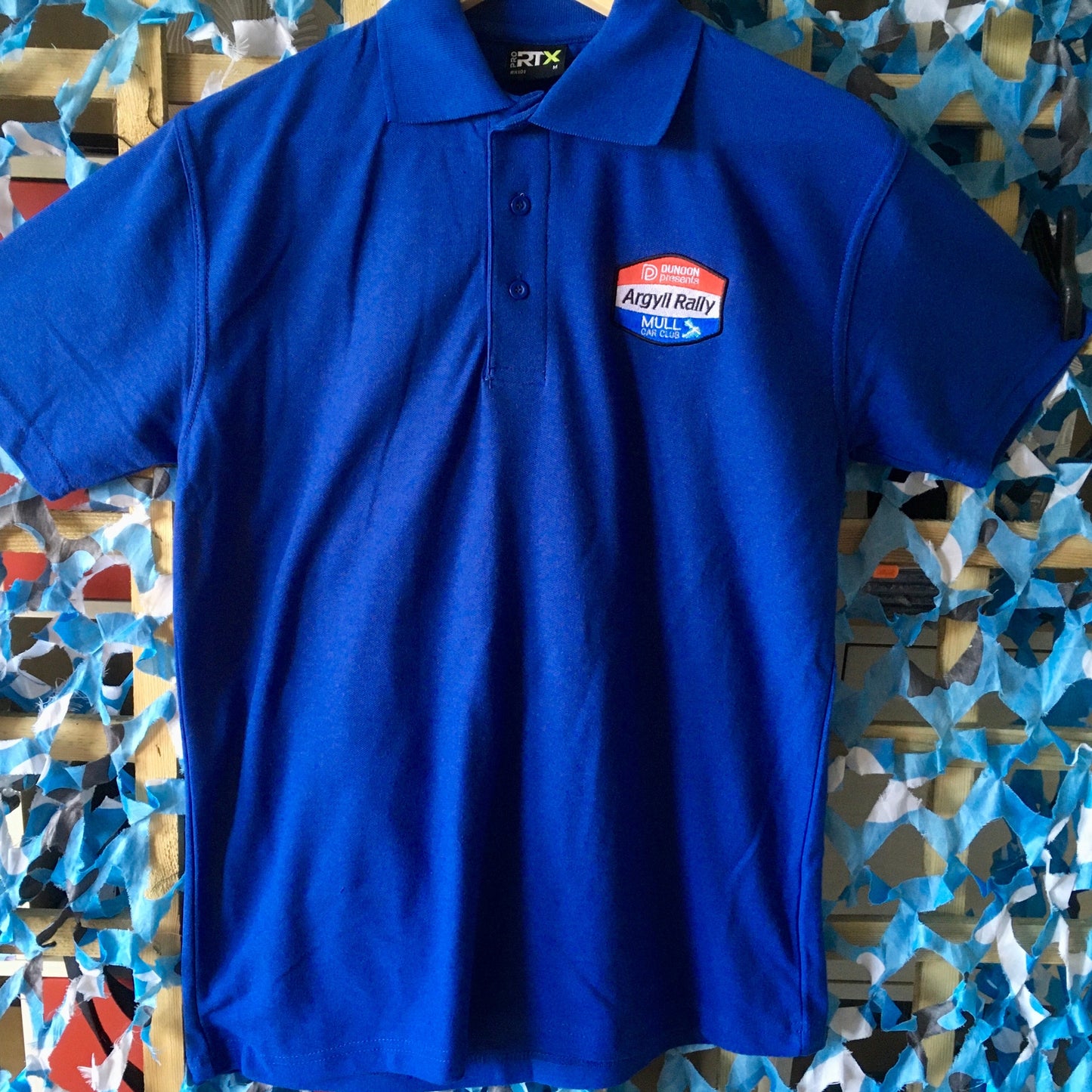 Argyll Rally 2024 - Royal Blue -Polo Shirt
