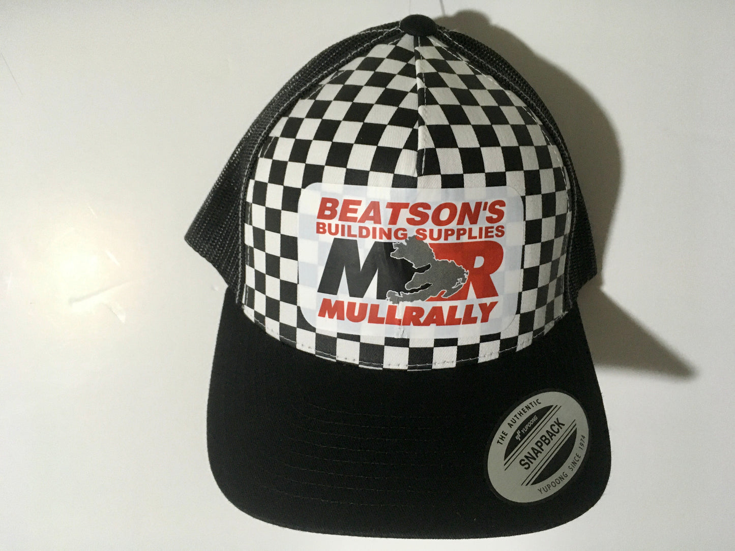 Mull Rally - Chequered Yupoong SnapBack