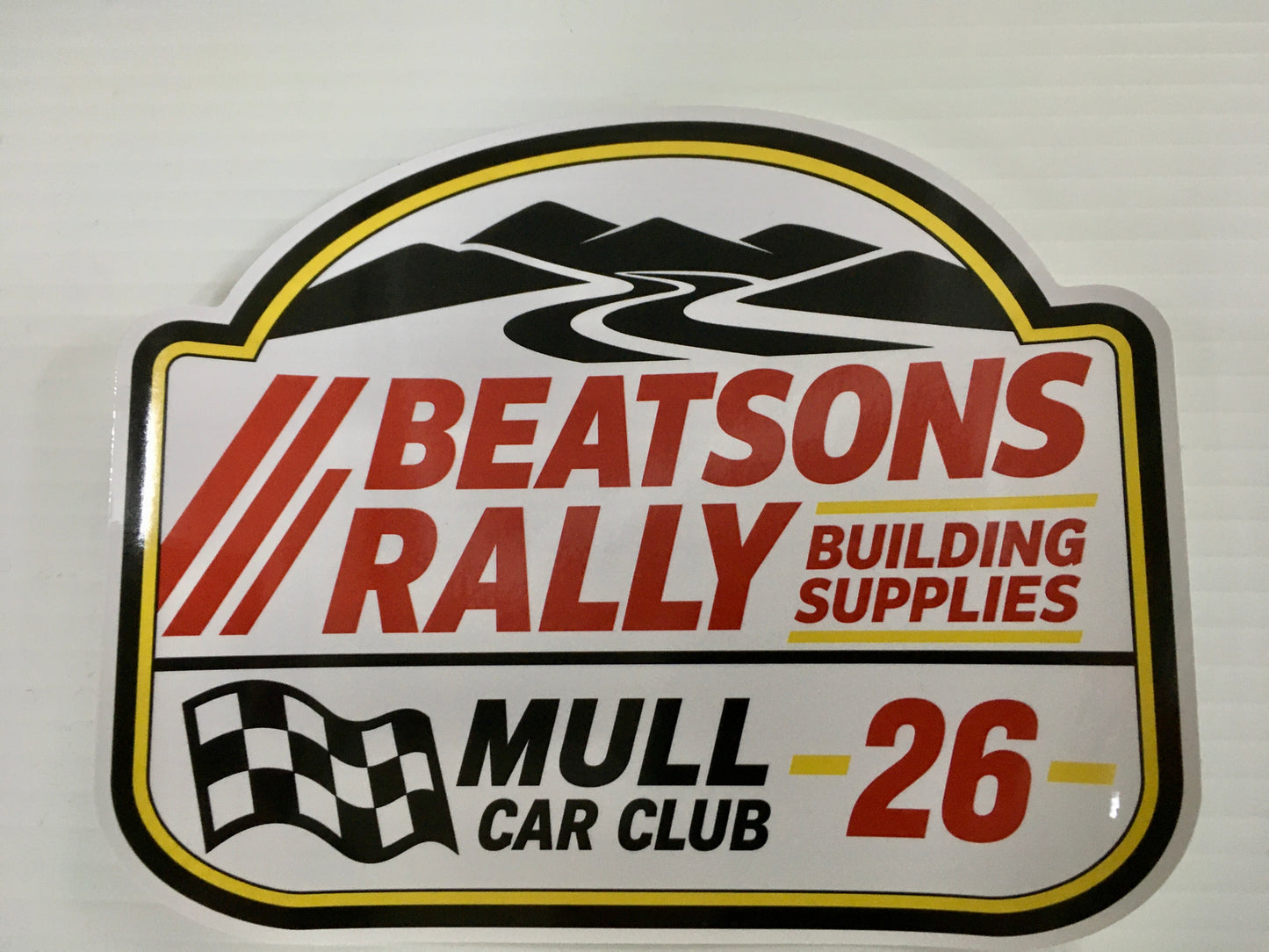 Mull Car Club 26 - Sticker