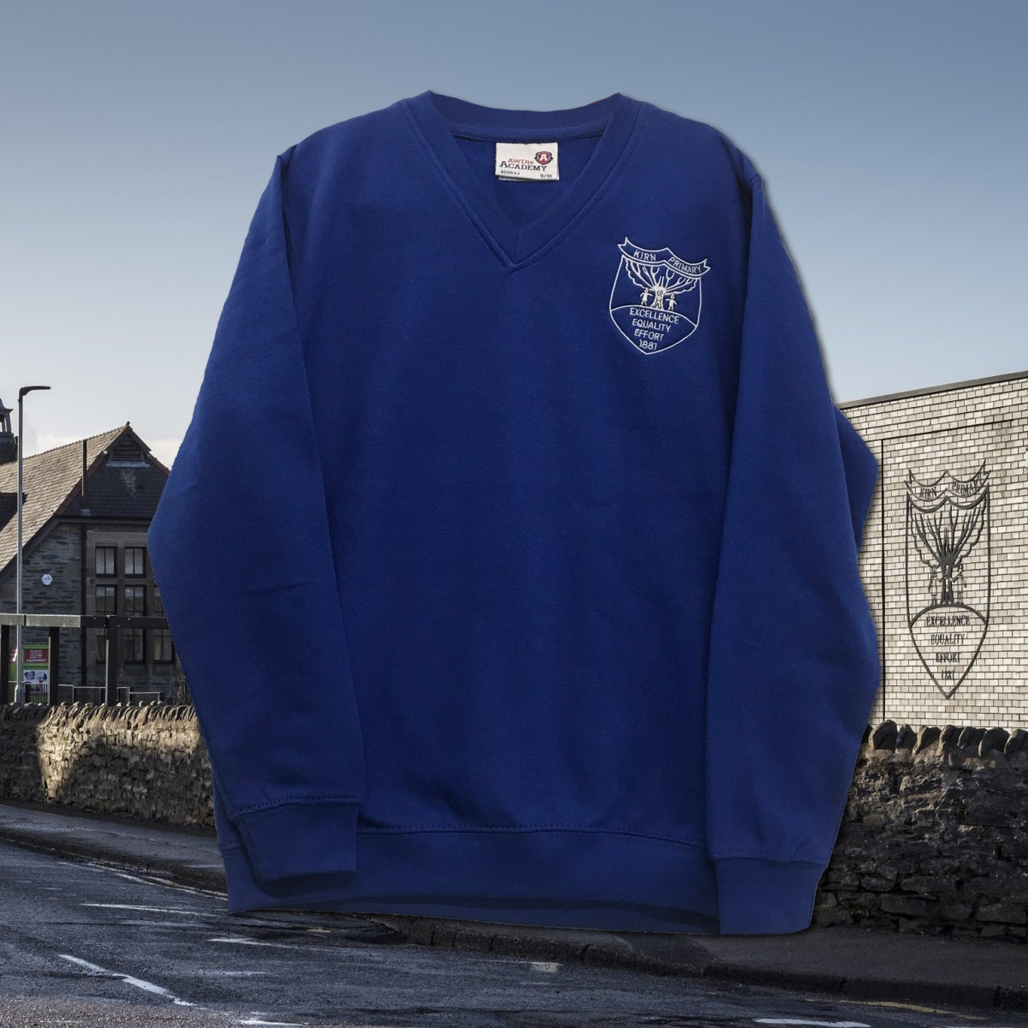 Kirn Primary - V Neck Sweatshirt